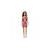 Doll Barbie Glitz Outfits & Brown Hair (grb33)