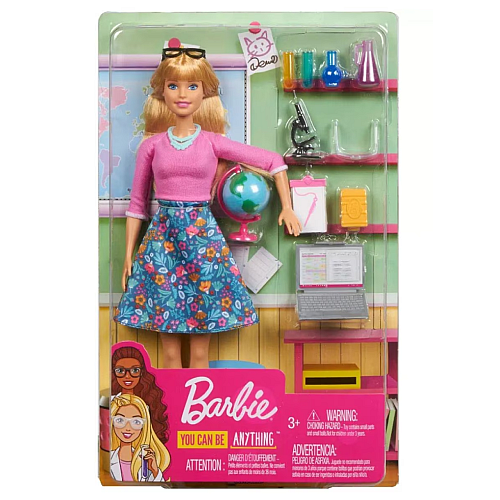Doll Barbie Blonde Teacher (gjc23)