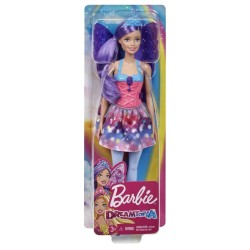 Doll Barbie Dreamtopia Fairy With Purple Wings (gjk00)