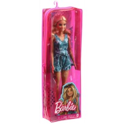 Doll Barbie Fashionistas Blond Hair, Brown Skin & Fullbody Shorts (grb65)