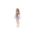 Doll Barbie Glitz Outfits Brown Hair & Purple Dress (hjr93)