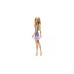Doll Barbie Glitz Outfits Brown Hair & Purple Dress (hjr93)