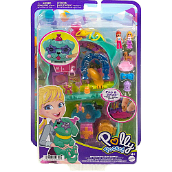 Set Polly Pocket Doggy Birthday Bash Compact (hkv30)