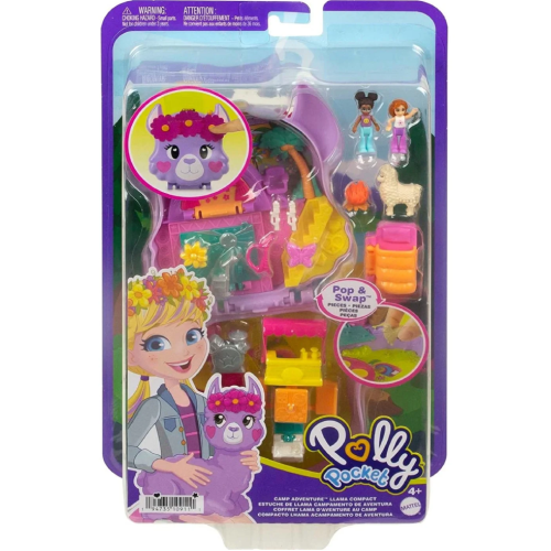 Set Polly Pocket Camp Adventure Llama (hkv33)