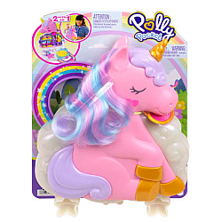 Set Polly Pocket Mini Rainbow Unicorn Salon (hkv51)