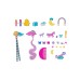 Set Polly Pocket Mini Rainbow Unicorn Salon (hkv51)