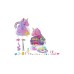 Set Polly Pocket Mini Rainbow Unicorn Salon (hkv51)