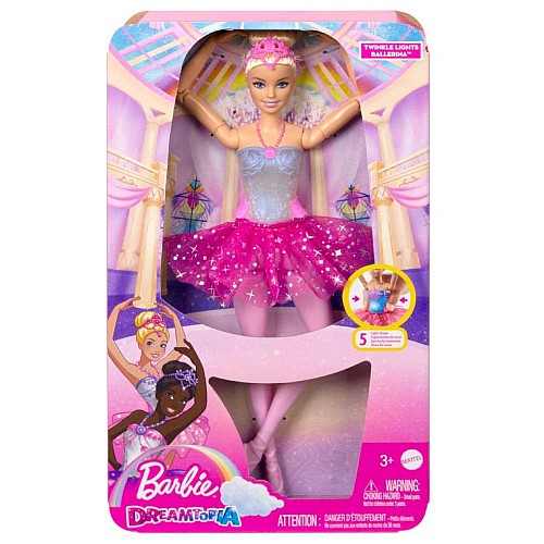 Doll Barbie Dreamtopia Twinkle Lights Ballerina (hlc25)