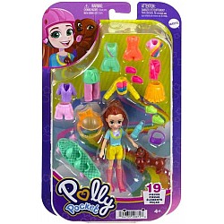 Set Polly Pocket Medium Sports-skate Pack With Pet (hkv90)