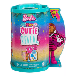 Doll Barbie Chelsea Cutie Reveal Jungle Series Tiger (hkr15)