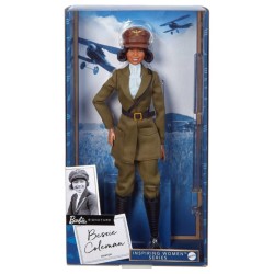 Doll Barbie Signature Inspiring Women Series Bessie Coleman (hjx36)