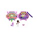 Set Polly Pocket Mini Pet Connects Unicorn Compact (hhw31)
