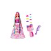 Doll Barbie Dreamtopia Fantasy Hair With Braid And Twist Styling Rainbow Extensions (hnj06)