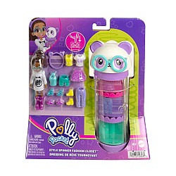 Set Polly Pocket Style Spinner Fashion Closet Panda (hkw05)