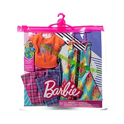 Set Barbie Fashions Clothing Trouser + Dress (hjt34)