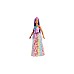 Doll Barbie Dreamtopia Princess Curvy With Purple Hair (hgr17)