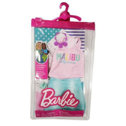 Set Barbie Fashion Pack Skirt With Malibu T-shirt (hbv35)