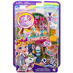 Set Polly Pocket Unicorn Forest Compact (hcg20)