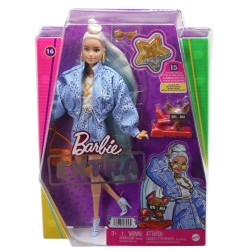 Doll Barbie Extra Blonde With Bandana (hhn08)