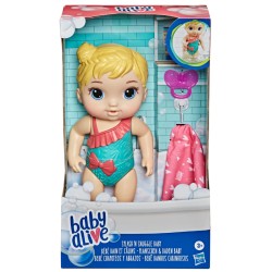 Doll Baby Alive Splash N Snuggle Baby (blonde) (e8721)