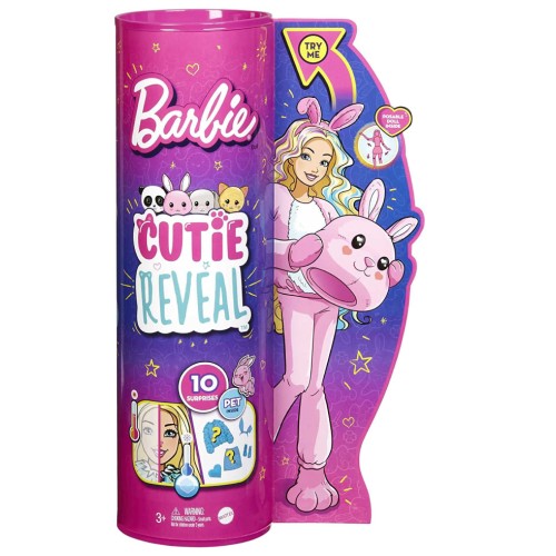 Doll Barbie Cutie Reveal Bunny (hhg19)