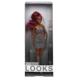 Doll Barbie Signature Looks 07 Ponytail Red Hair (hcb77)