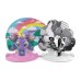 Spin Master Zoobles Happitat Opposite Obsessed Butterfly Black White Fox (2pack) (20135095)