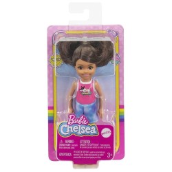 Doll Barbie Club Chelsea Mini Girl Sparkly Skirt Brown Hair (gxt40)