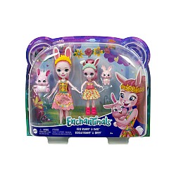 Set Enchantimals Bree Bunny Twist Sisters (hcf84)