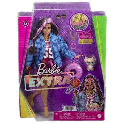 Doll Barbie Extra Basketball Jersey Dress Accessories With Pet Corgi (hdj46)