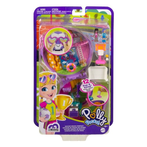 Set Polly Pocket Soccer Squad Compact (hcg14)