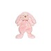 Plus Teddykompaniet Lolli Bunnies Blanky, Rose (tk2407) Plus Teddykompaniet Lolli Bunnies Blanky, Rose (tk2407)