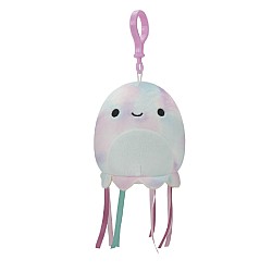 Plus Squishmallows P14 Clip On Tie Dye Jellyfish 9cm