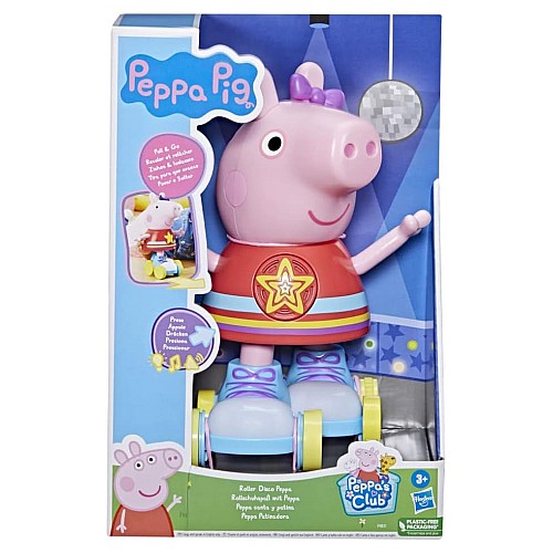 Doll Peppa Pig Peppas Roller Disco (f4831)