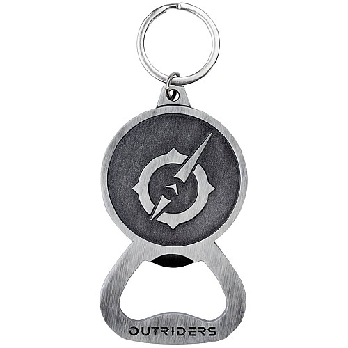 Keychain Outriders Bottle Opener Symbol