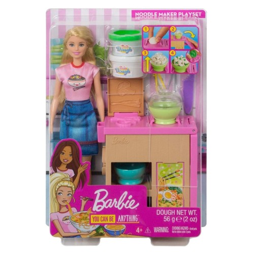 Doll Barbie Noodle Maker Set (ghk43)