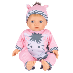 Doll Tiny Treasure Blond Hair Zebra Outfit (30267)