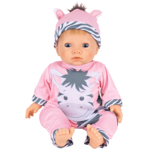 Doll Tiny Treasure Blond Hair Zebra Outfit (30267)