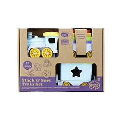 Trenul Stack & Sort Green Toys (tnss-1460)