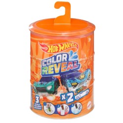 Set Hot Wheels Color Reveal Color Shifters Orange (hfd11)