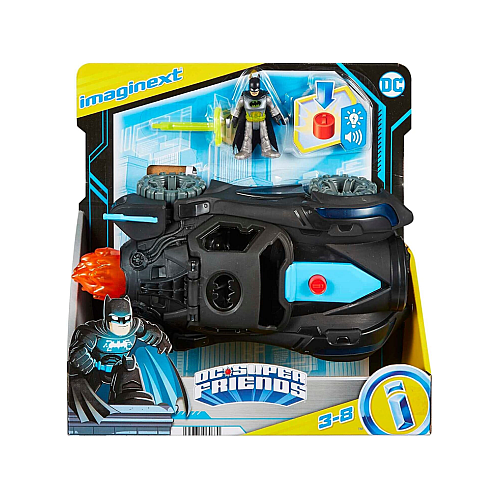 Batmobile Dc Super Friends Deluxe F22 (hgx96)