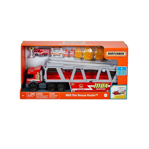 Mattel Matchbox Fire Rescue Hauler (gwm23)