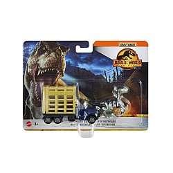 Matchbox Jurassic World Dominion Therizinosaurus Trailer (hbh91)