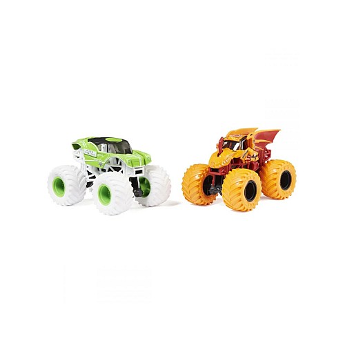 Monster Jam 1:64 2 Pack Alien Vs Bakugan (6064370)