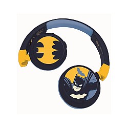Headphones Lexibook Batman 2 In 1 Bluetooth Foldable (hpbt010bat)