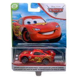 Car Disney Cars 3 Die Cast Lightning Mcqueen With Racing Wheels (flm20)