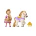 Set Disney Princess Petite Princess & Pony Rapunzel (95264-4l)
