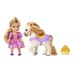 Set Disney Princess Petite Princess & Pony Rapunzel (95264-4l)