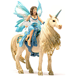 Schleich Bayala Eyela Riding On Golden Unicorn 42508
