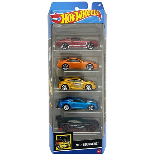 Set 5 Hot Wheels Nightburnerz (htv43)